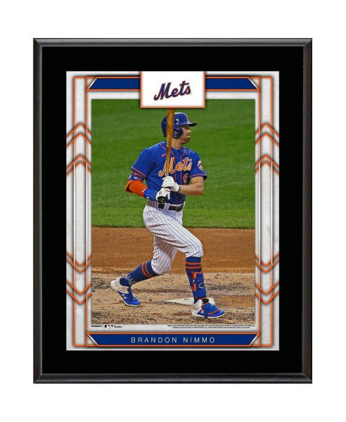 Brandon Nimmo New York Mets 10.5'' x 13'' Sublimated Player Name Plaque