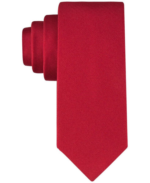 Men's Silver-Spun Solid Tie