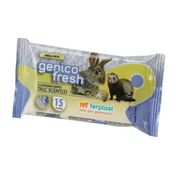 FERPLAST Genico Fresh Rodent Cleaning Wipes 15 Units