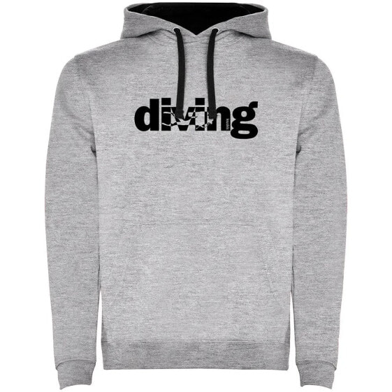 KRUSKIS Word Diving Two-Colour hoodie