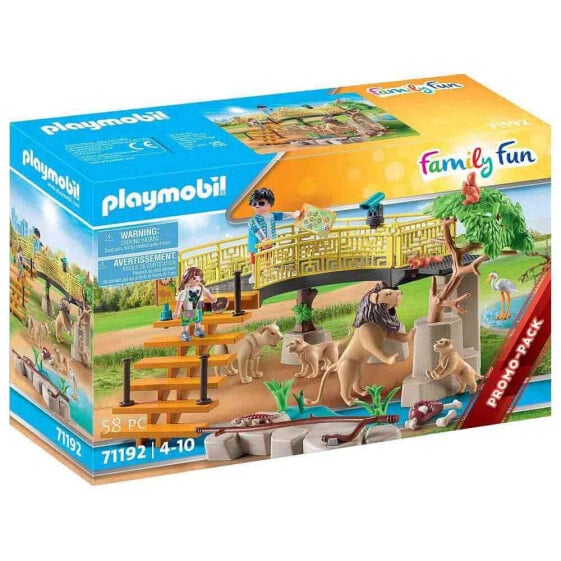 Конструктор Playmobil Lions With Outer Enclosure
