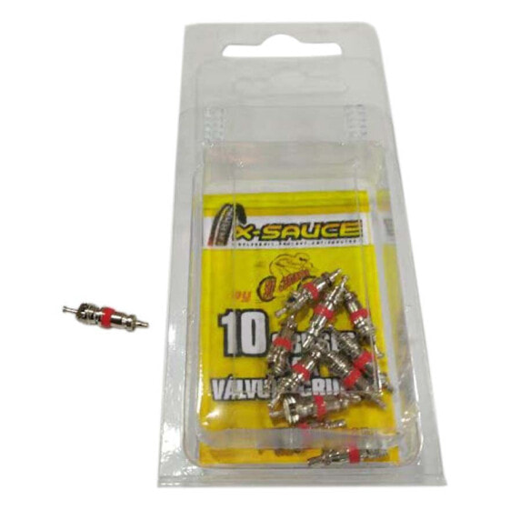 X-SAUCE 10 Presta Valve Core Schraeder Set