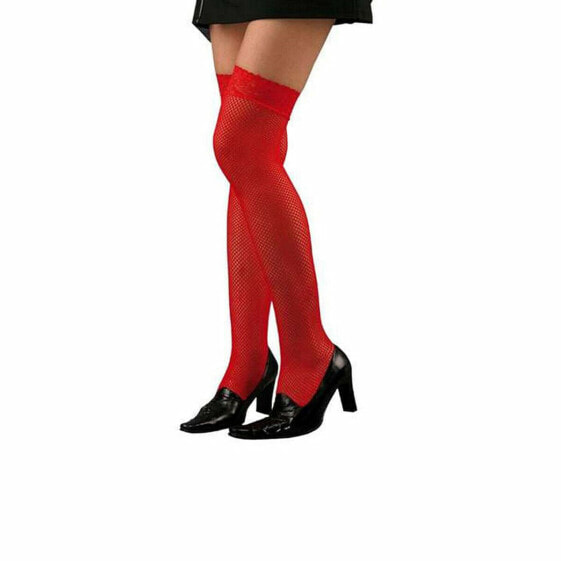 Costume Stockings My Other Me Red One size Grille