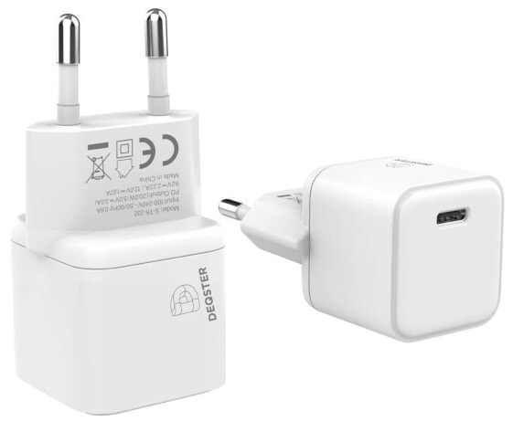 DEQSTER Mini Charger USB-C, 20W