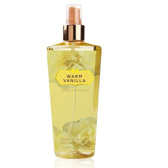 Спрей для тела AQC Fragrances Warm Vanilla 250 мл для женщин