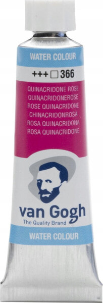 Talens Van Gogh Watercolour Tube Quinacridone Rose (Primary) 366