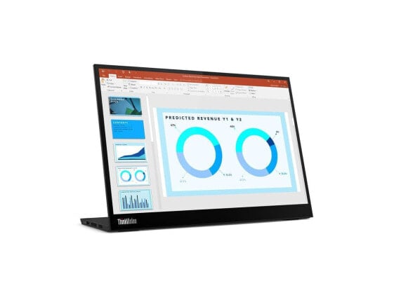Lenovo ThinkVision M14d 14" WLED LCD Monitor - In-plane Switching (IPS) Technolo
