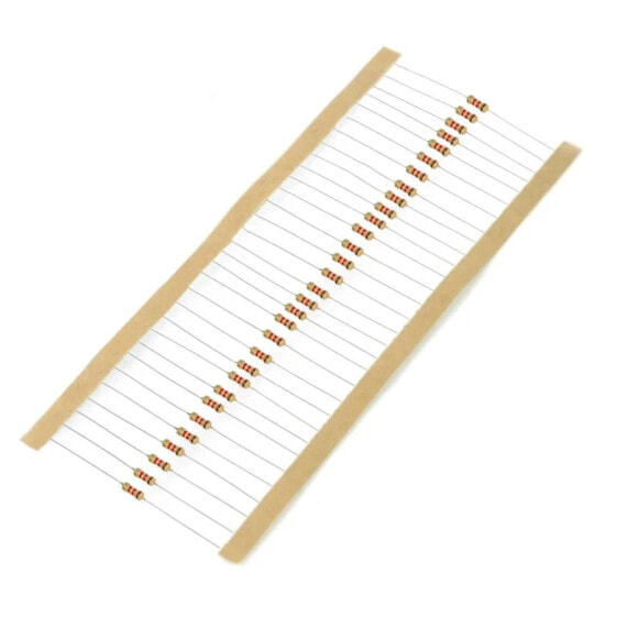 JustPi THT CF carbon resistor 1/4W 1,2kΩ - 30pcs.