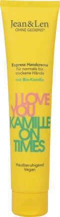 Handcreme "kamilleon times" Express mit Bio-Kamille, 75 ml