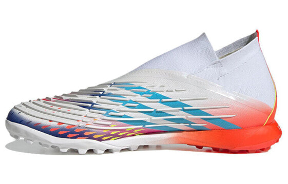 adidas Predator Edge1 TF 草地 防滑耐磨包裹性抗冲击 足球鞋 白黄蓝 / Кроссовки Adidas Predator Edge1 TF GZ6101