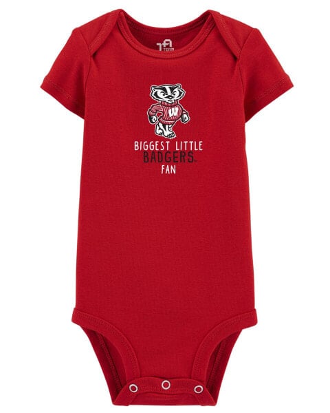 Боди с кнопками Carter's для малышей Wisconsin Badgers TM Baby NCAA