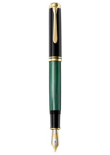 Pelikan Souverän 1000 - Black - Green - Medium - Ambidextrous - Germany - 1 pc(s)