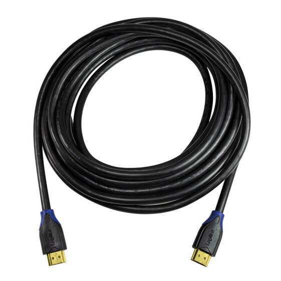 LogiLink CH0062 - 2 m - HDMI Type A (Standard) - HDMI Type A (Standard) - 4096 x 2160 pixels - 3D - Black