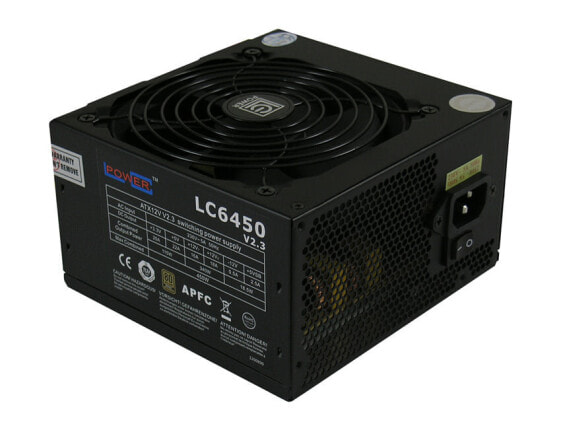 LC-Power LC6450 V2.3 - 450 W - 230 V - 50 Hz - 5 A - Active - 115 W