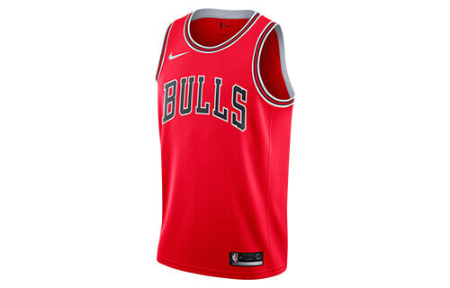 Nike NBA球衣 芝加哥公牛队 SW球迷版 男款 红色 / Баскетбольная жилетка Nike NBA SW 903975-657