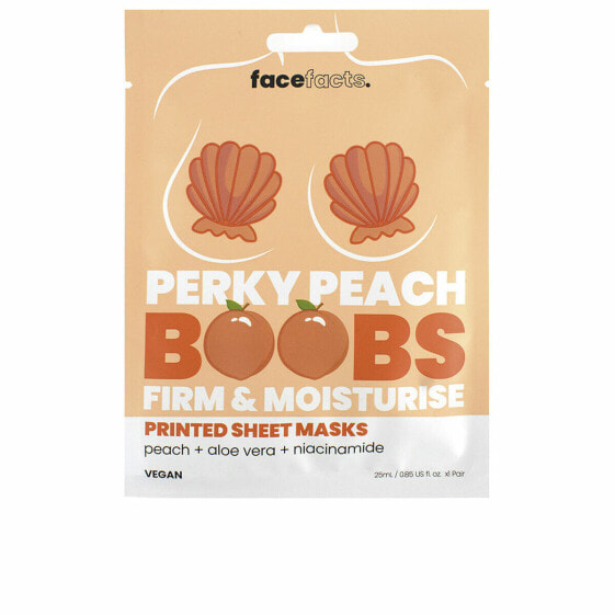 Увлажняющая маска Face Facts Perky Peach Boobs бюст 25 ml