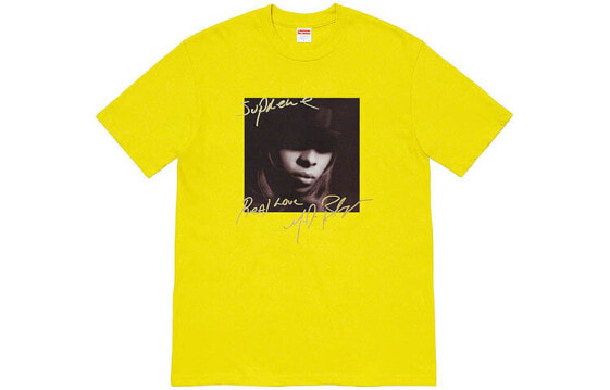 Футболка Supreme FW19 Week 1 Mary J. Blige Tee SulferT SUP-FW19-235