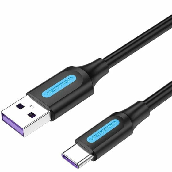 Кабель USB A — USB-C Vention CORBH Чёрный 2 m