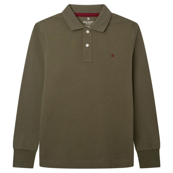 HACKETT Small Logo long sleeve polo