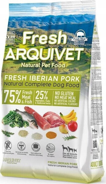 ARQUIVET ARQUIVET FRESH Półwilgotna karma dla psa wieprzowina iberyjska i ryba oceaniczna 2,5 kg