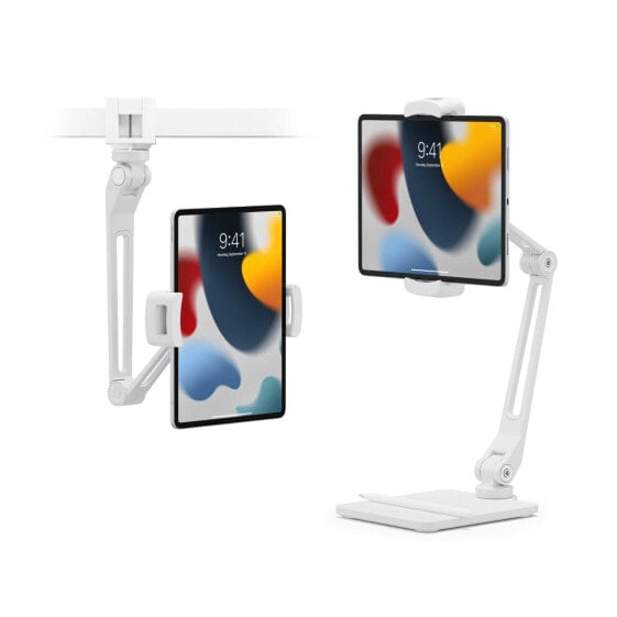 Twelve South HoverBar Duo flexible Halterung für Smartphone & Tablet"Weiß Smartphone + Tablet