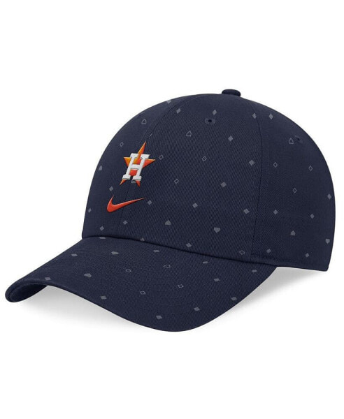 Men's Navy Houston Astros Primetime Print Club Adjustable Hat