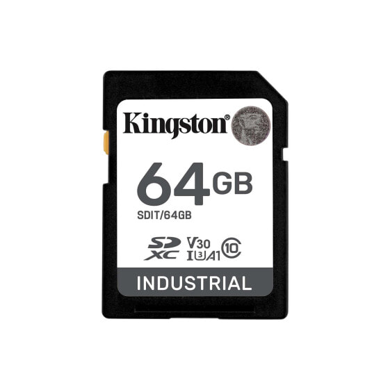 Kingston SDIT/64GB - 64 GB - SDHC - Class 10 - UHS-I - 100 MB/s - Class 3 (U3)