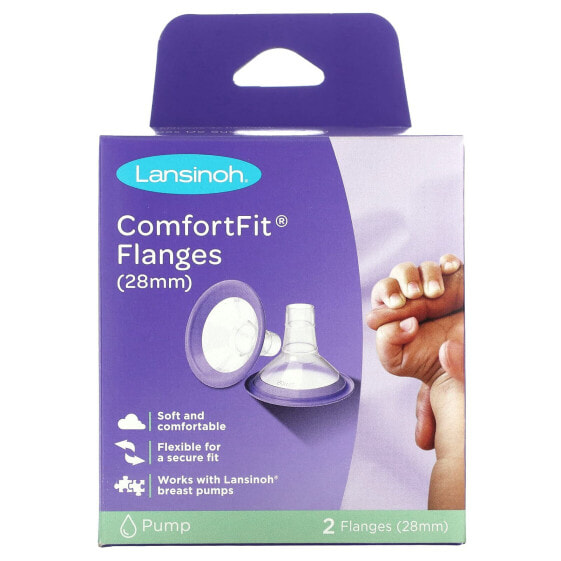 ComfortFit Flanges , 2 Flanges, 28 mm Each