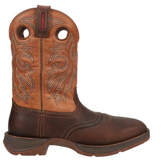 Durango Rebel Wellington Square Toe Mens Brown Casual Boots DB019