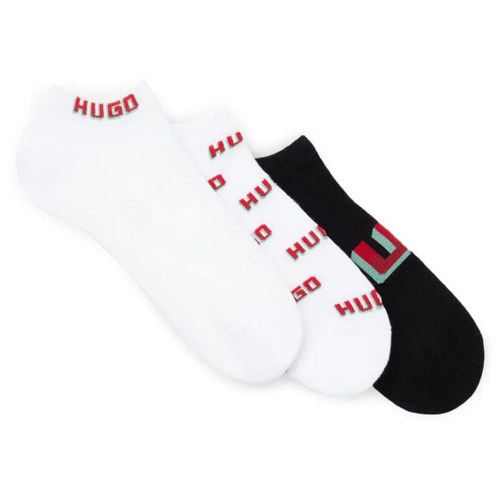 HUGO As Paintedlogo 10261112 socks 3 pairs