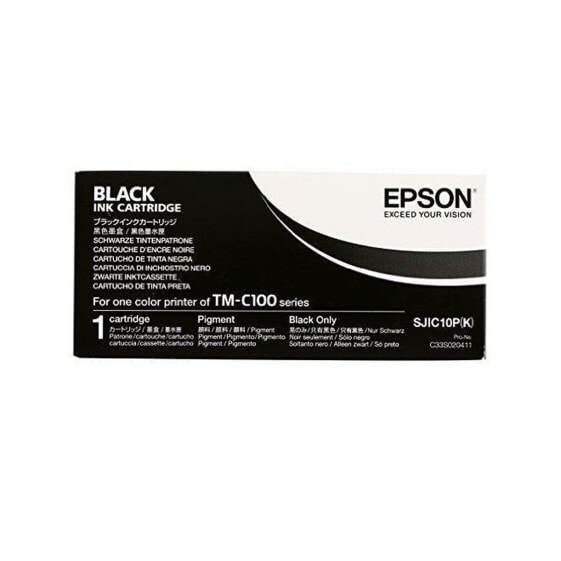 Картридж с оригинальными чернилами Epson Cartucho SJIC10P(K) negro Чёрный