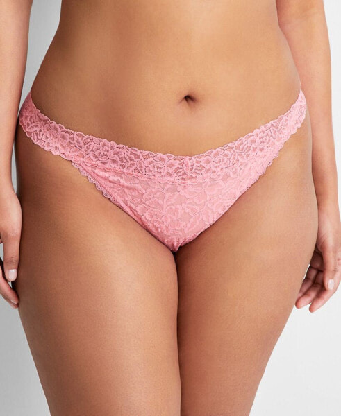 Women's Lace Thong Underwear, Created for Macy's