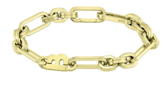 Hailey 1580324 Statement Gold Plated Chain Bracelet