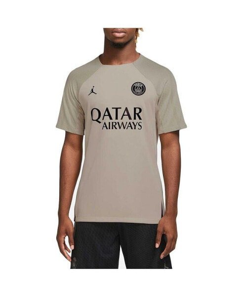 Men's Gray Paris Saint-Germain Strike Raglan Performance Jersey