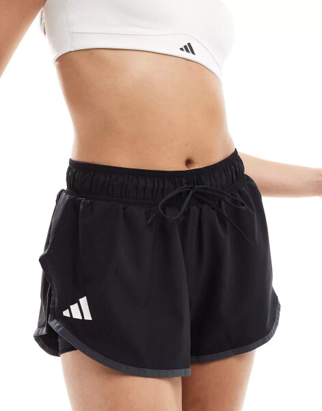 adidas Tennis club shorts in black