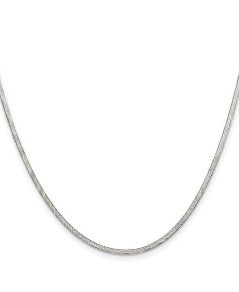 Stainless Steel 1.8mm Herringbone Chain Necklace