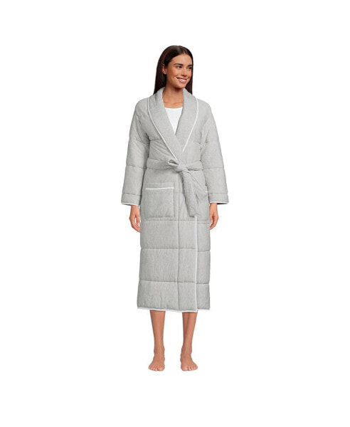 Пижама Lands' End женская Quilted Robe