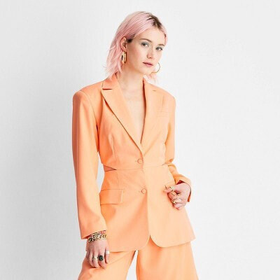 Women's Cut Out Blazer - Future Collective with Alani Noelle