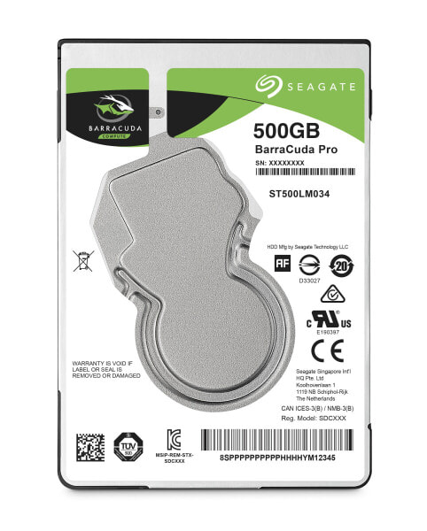 Seagate Barracuda Pro - 2.5" - 500 GB - 7200 RPM - Внутренний жесткий диск