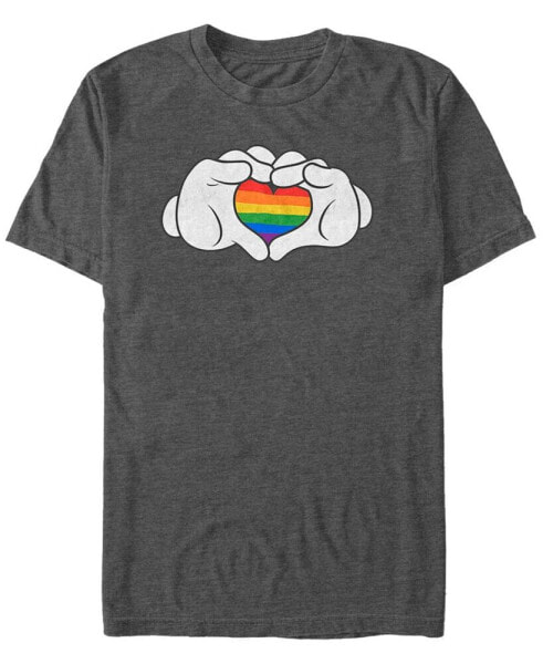 Men's Rainbow Love Short Sleeve T-Shirt