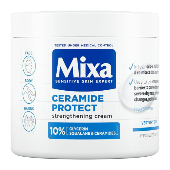 Mixa Ceramide Protect Strengthening Cream 400 ml körpercreme für Frauen