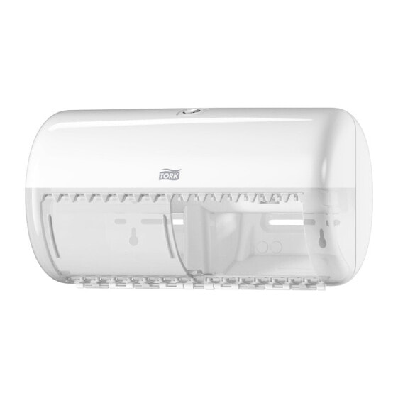 Essity Tork 557000, Roll toilet tissue dispenser, White, Plastic, 286 mm, 153 mm, 158 mm