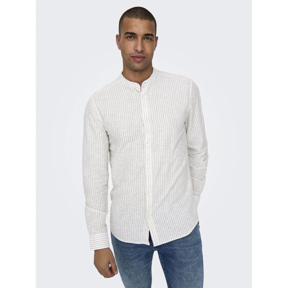 ONLY & SONS Caiden Mao long sleeve shirt