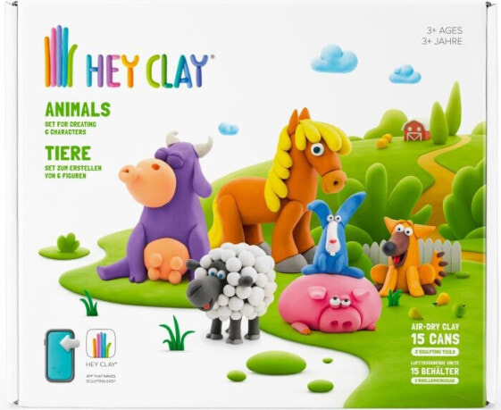 Хобби и творчество Tomy® Набор "HEY CLAY Животные"