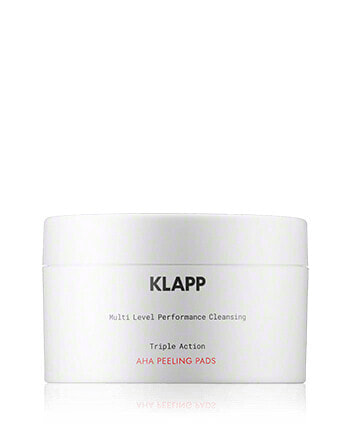 KLAPP Multi Level Performance Cleansing Triple Action AHA Peeling Pads (40 Stück)