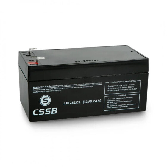 Gel battery 12V 3,2Ah StarLight