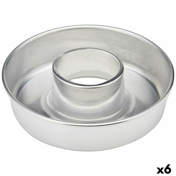 Форма для выпечки VR Алюминиевая Серебристая Ø 28 см (6 штук)