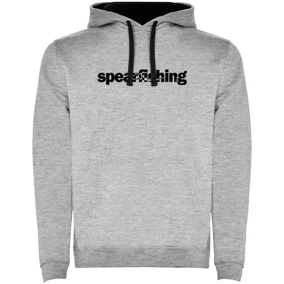 KRUSKIS Word Spearfishing Two-Colour hoodie