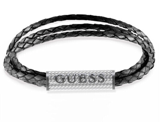 Браслет Guess Leather Bond JUMB03033JWSTBK