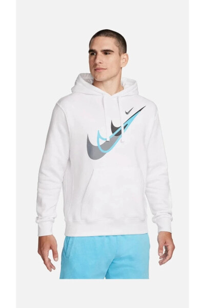 Sportswear Fleece ''Triple Swoosh Graphic'' Kapüşonlu Erkek Sweatshirt